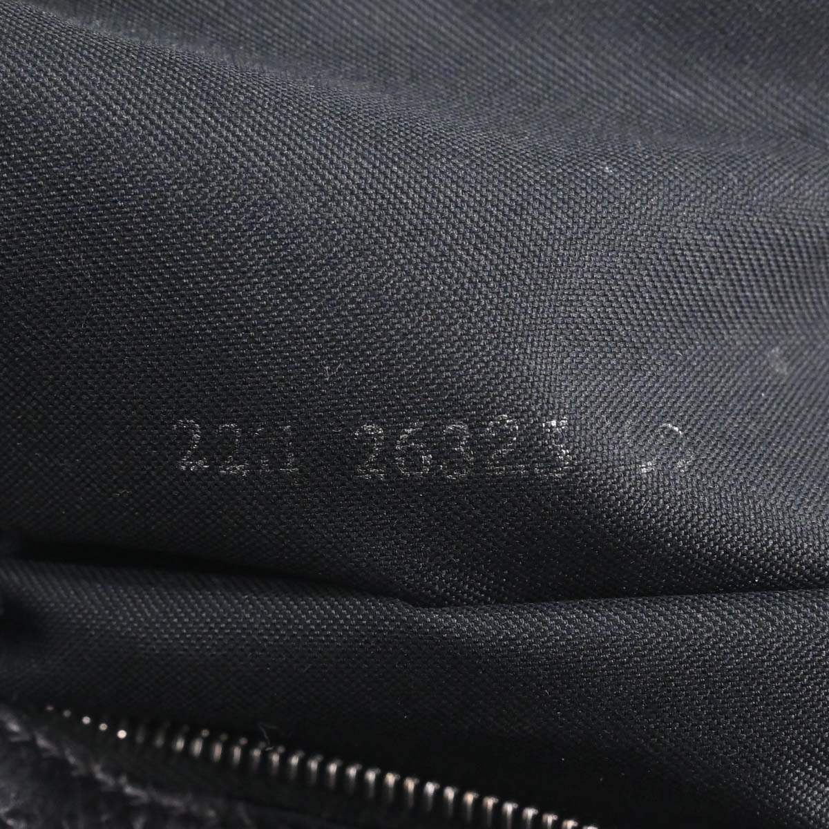 Fendi Black Lambskin Mamma Baguette Handbag