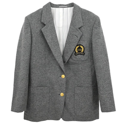Christian Dior Single Breasted Jacket Gray #M