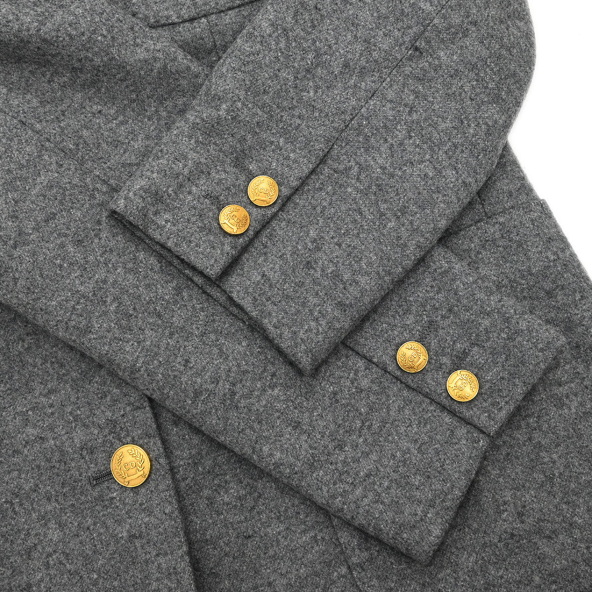 Christian Dior Single Breasted Jacket Gray #M