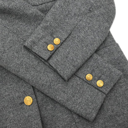 Christian Dior Single Breasted Jacket Gray #M