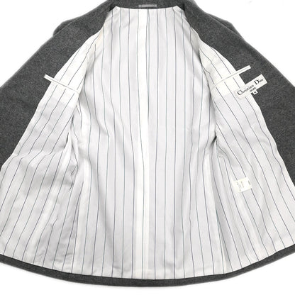 Christian Dior Single Breasted Jacket Gray #M