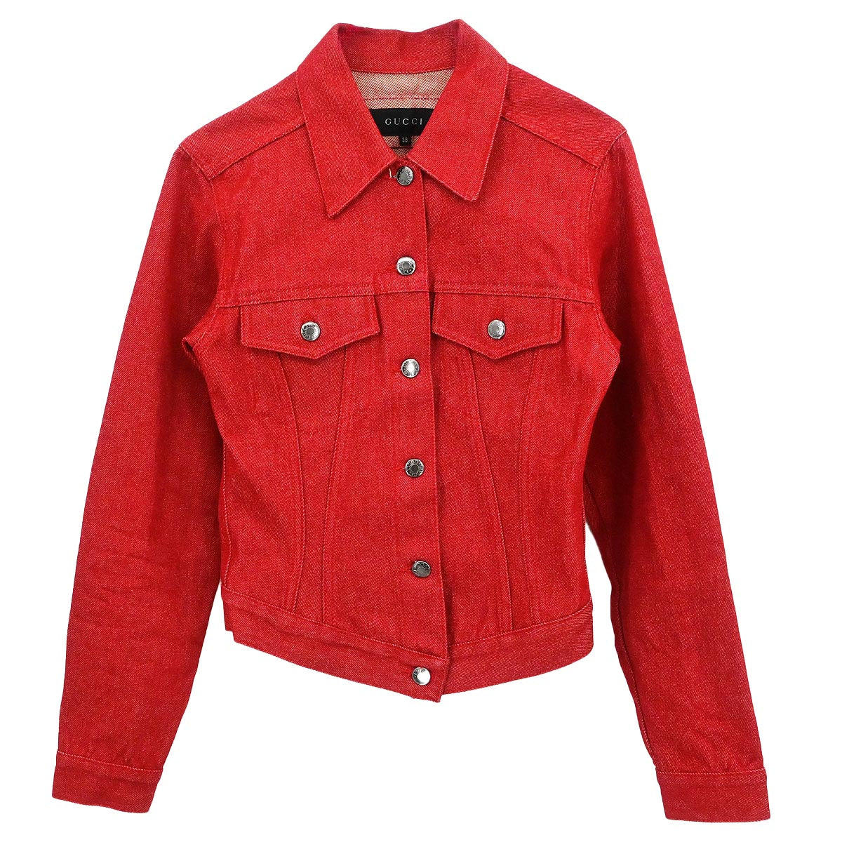 Gucci Single Breasted Jacket Red #38