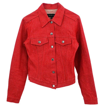 Gucci Single Breasted Jacket Red #38