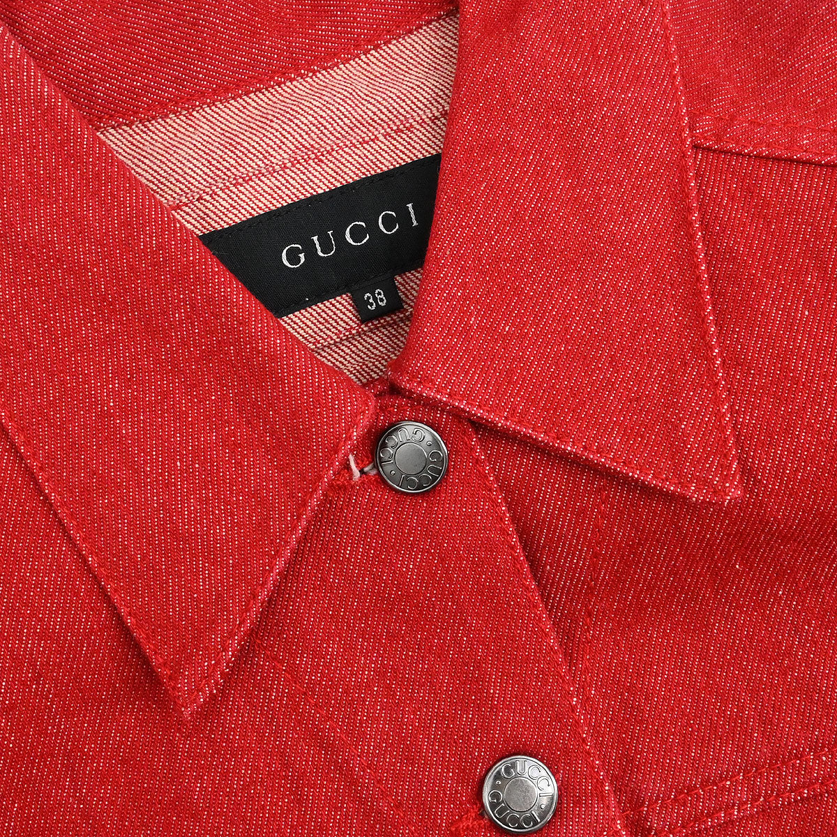 Gucci Single Breasted Jacket Red #38