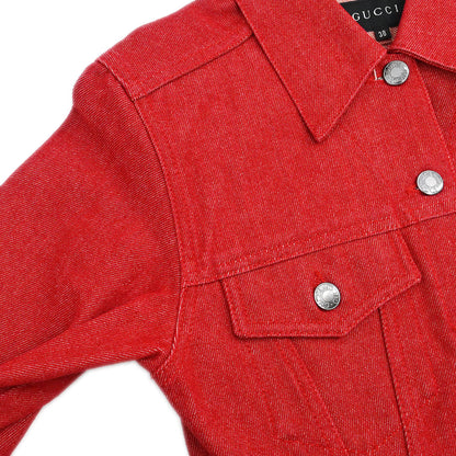 Gucci Single Breasted Jacket Red #38