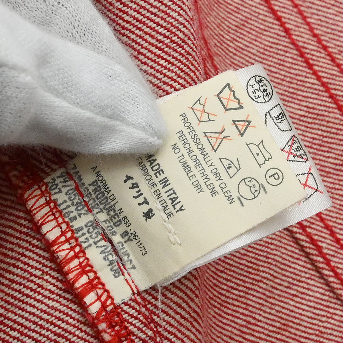 Gucci Single Breasted Jacket Red #38