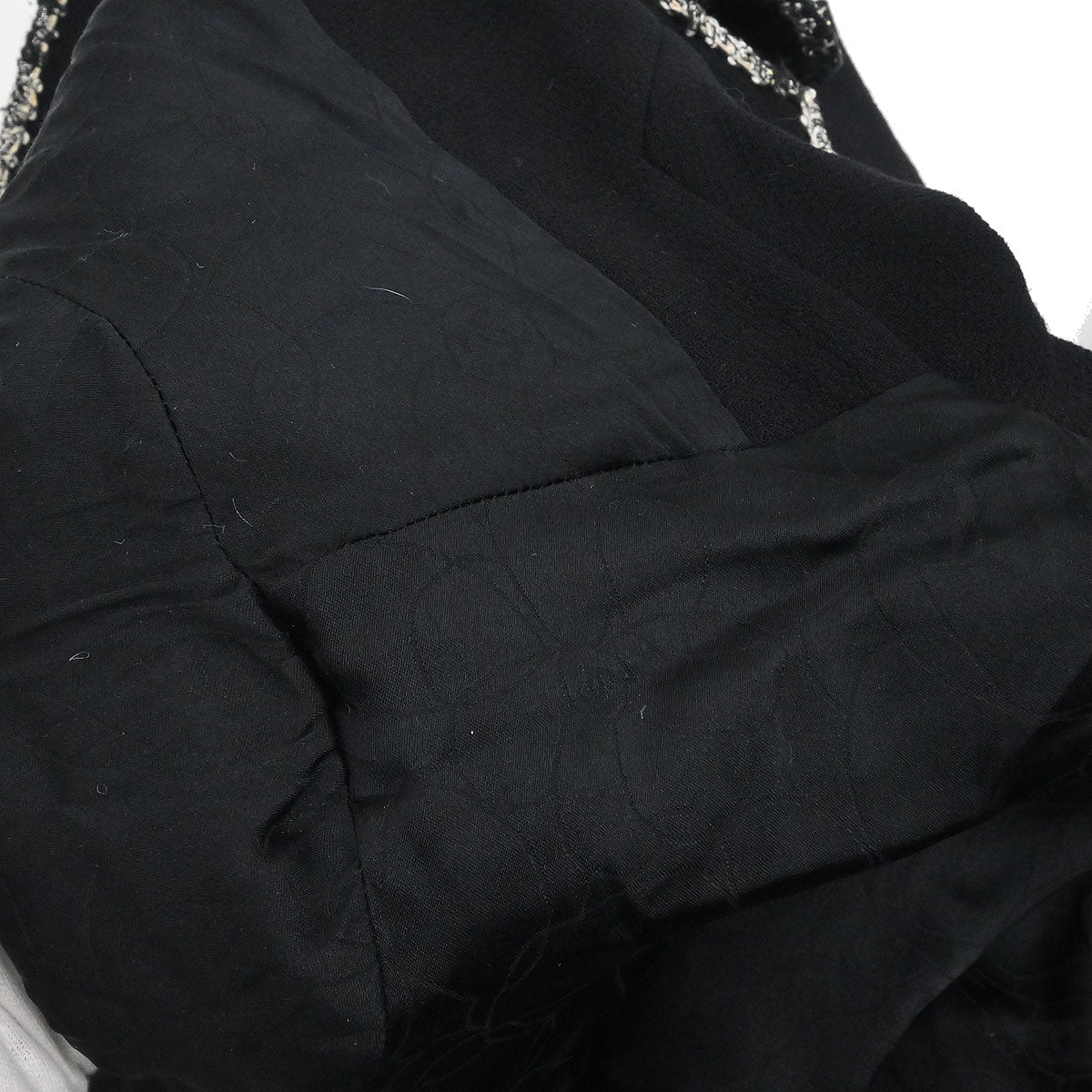 Chanel 2005 Emblem Single Breasted Jacket Black #38