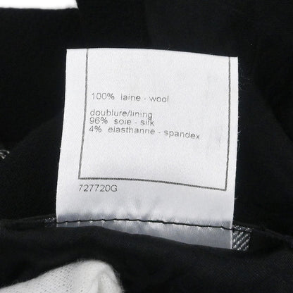 Chanel 2005 Emblem Single Breasted Jacket Black #38