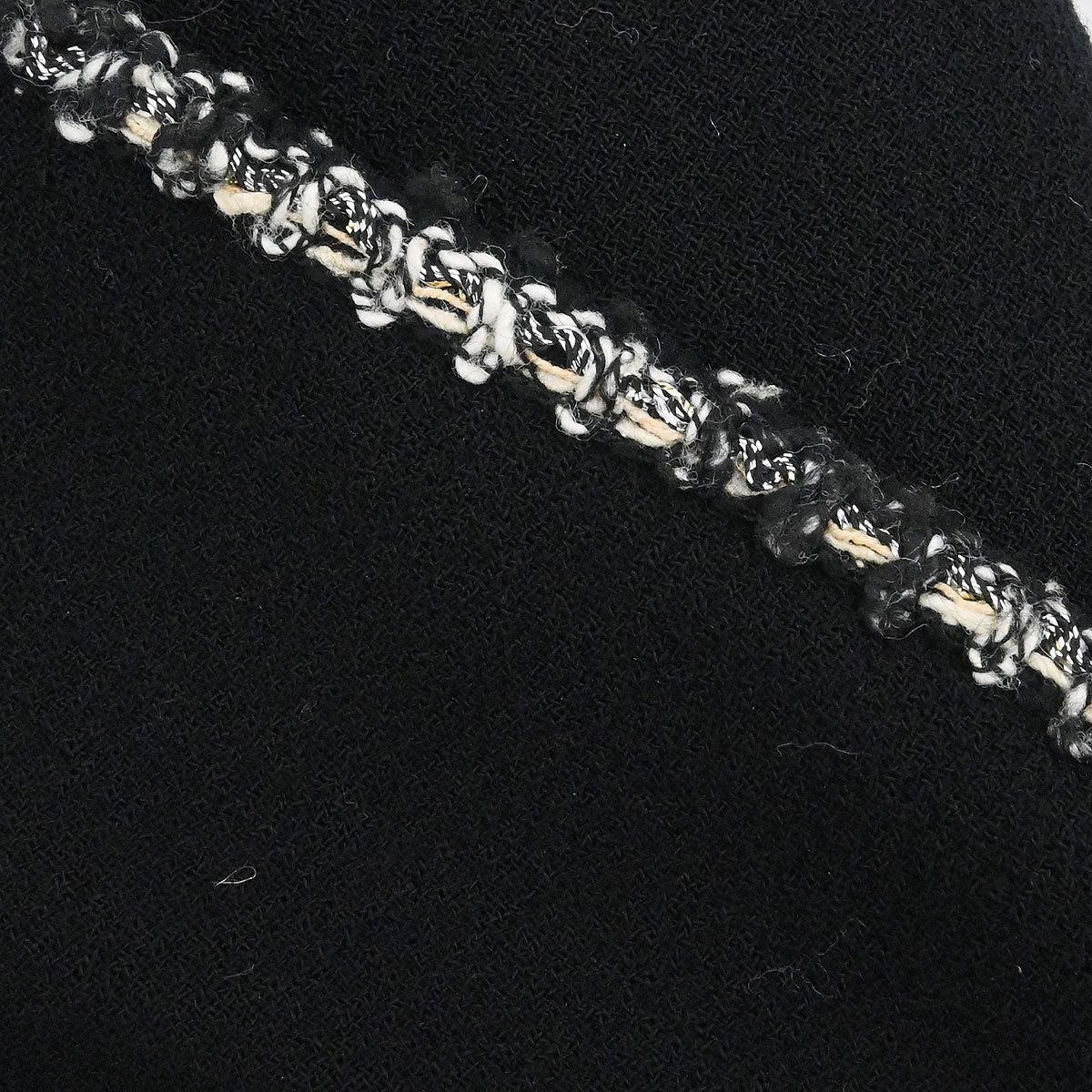 Chanel 2005 Emblem Single Breasted Jacket Black #38