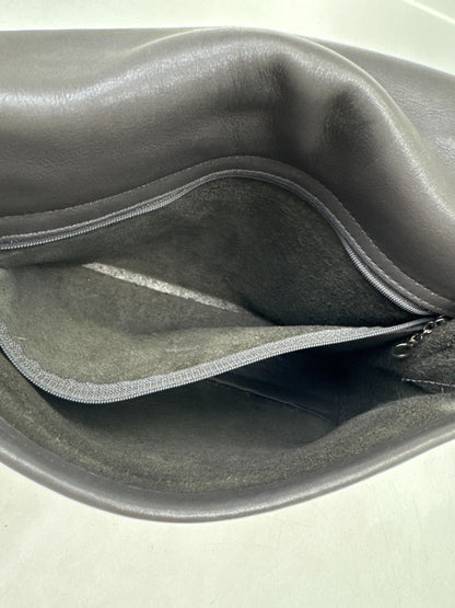 Coach Gray Leather Handbag
