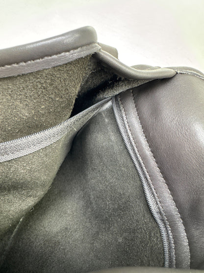 Coach Gray Leather Handbag