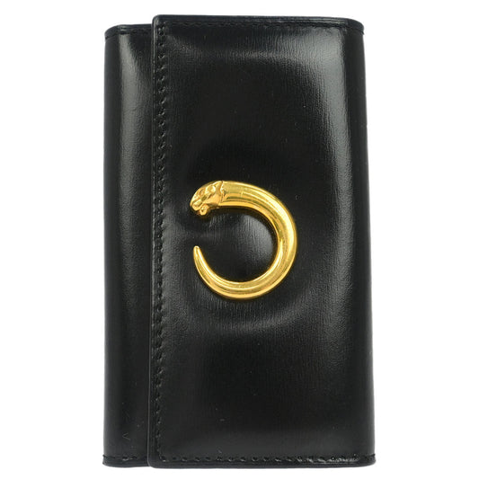 Cartier Black Panthere Key Case Small Good