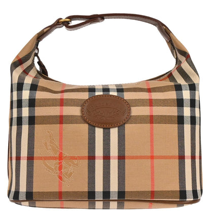 Burberrys Beige House Check Handbag