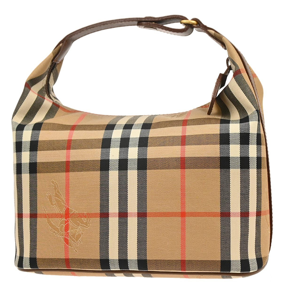Burberrys Beige House Check Handbag