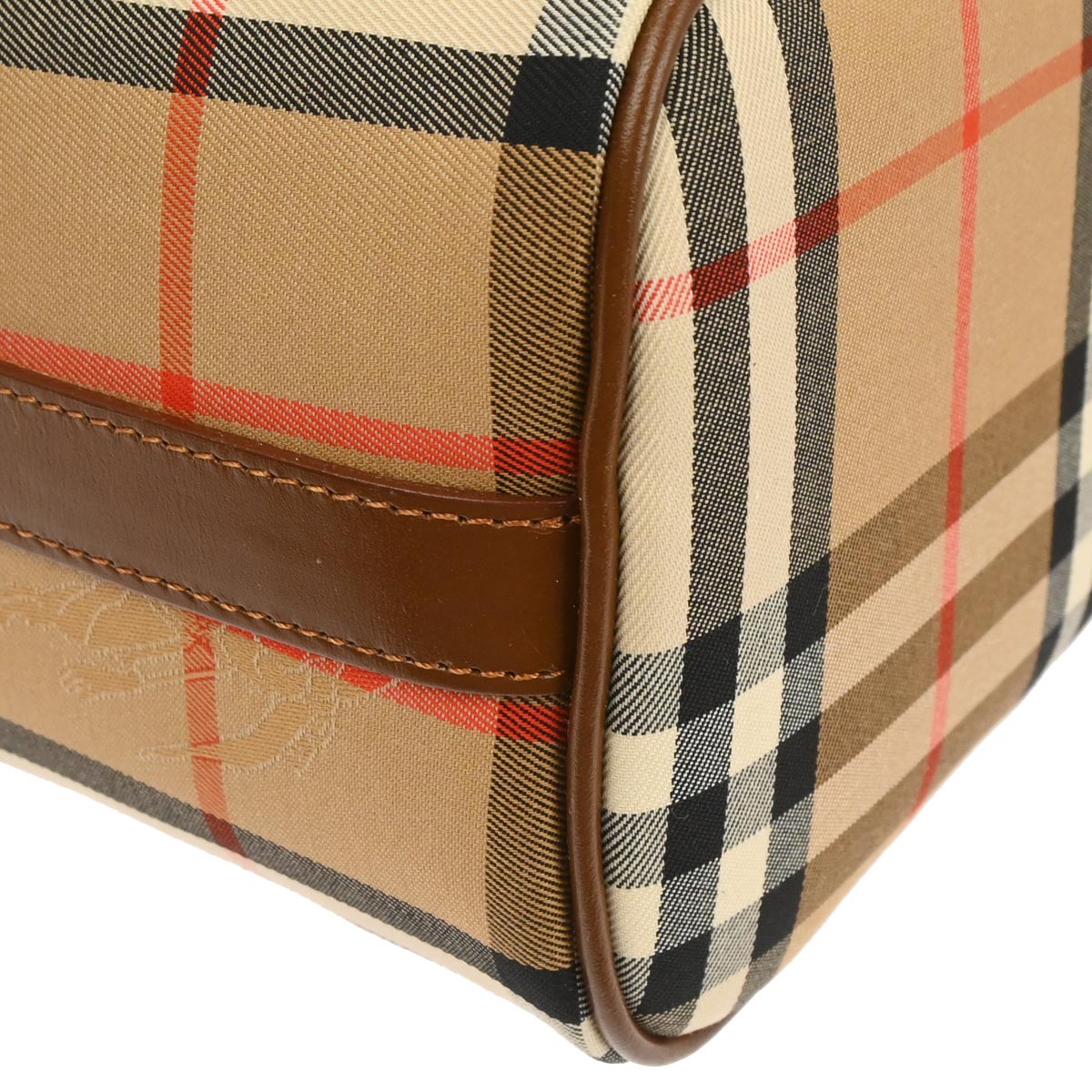 Burberrys Beige House Check Handbag