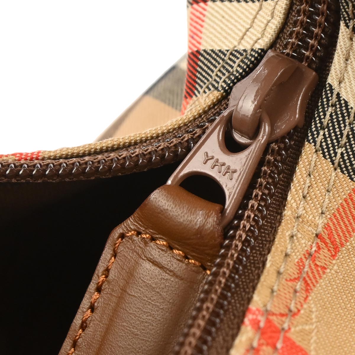 Burberrys Beige House Check Handbag