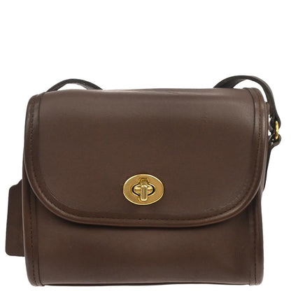 Coach Brown Leather Shoulder Bag