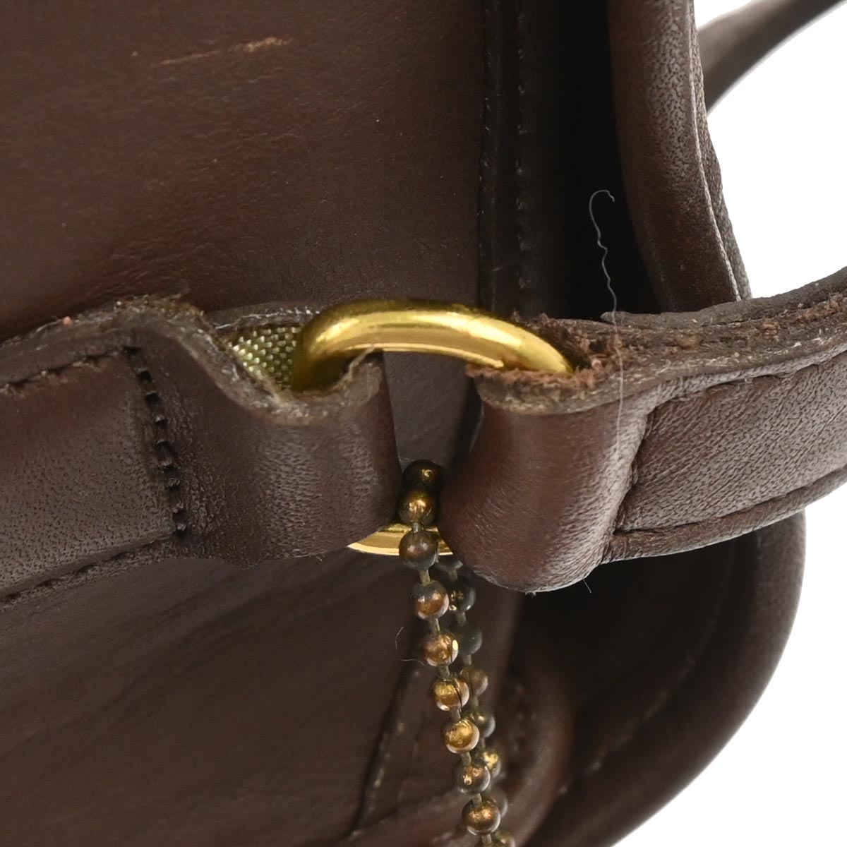 Coach Brown Leather Shoulder Bag