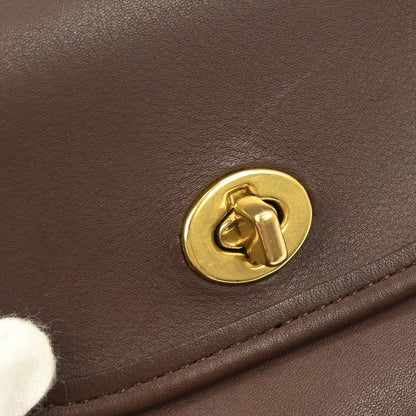 Coach Brown Leather Shoulder Bag