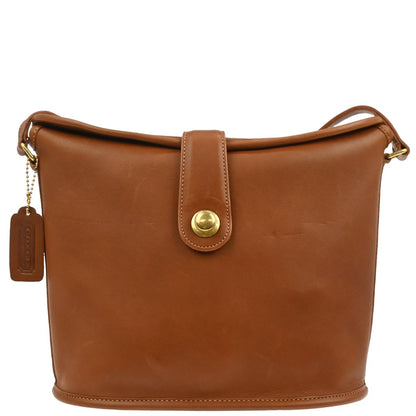 Coach Brown Leather Shoulder Bag
