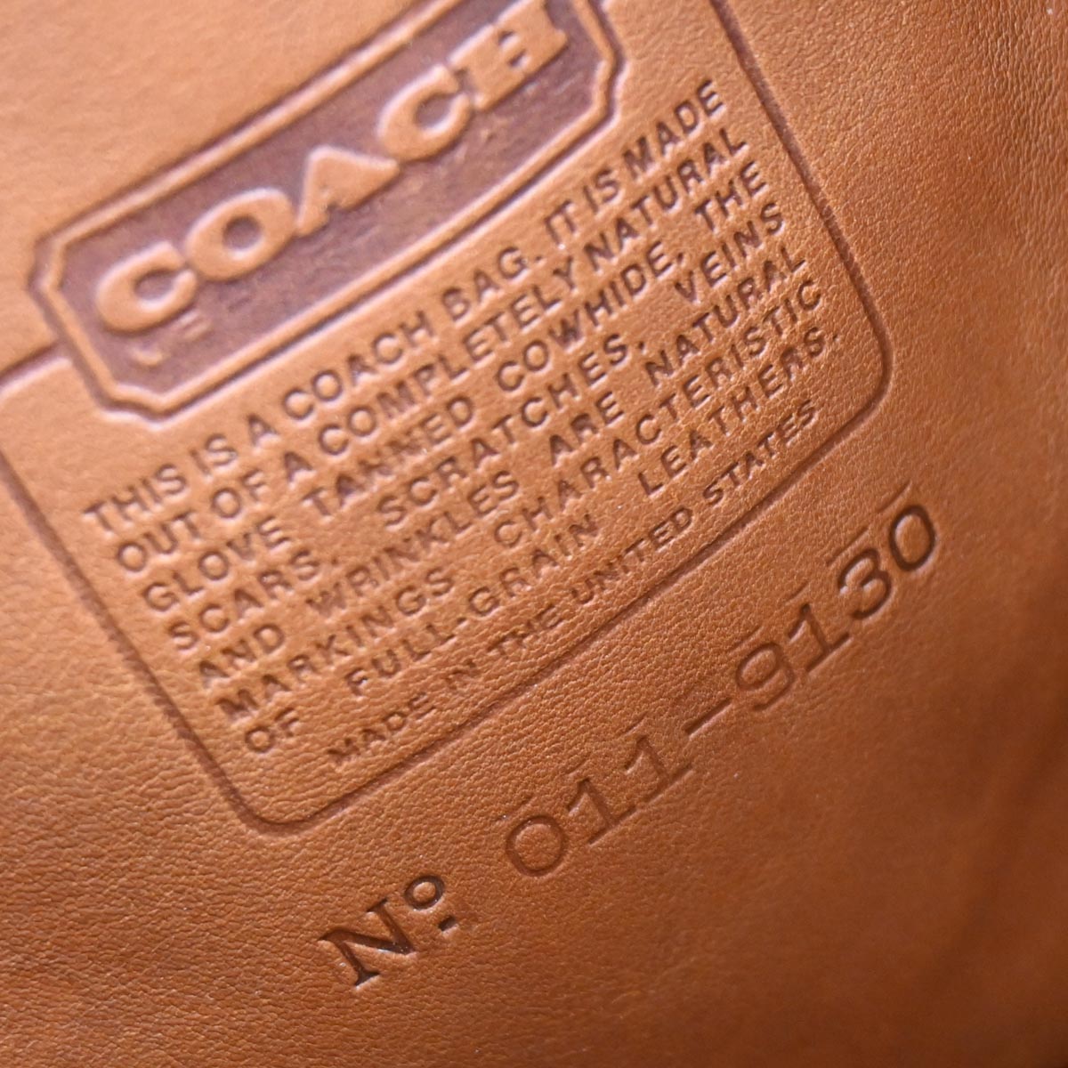 Coach Brown Leather Shoulder Bag