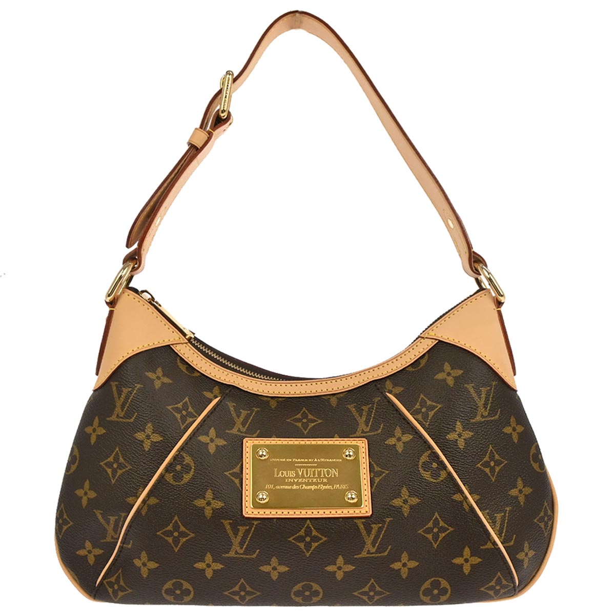 Louis Vuitton 2009 Monogram Thames PM Hobo Handbag M56384