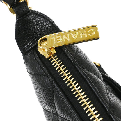 Chanel Black Caviar Skin Handbag