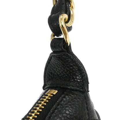 Chanel Black Caviar Skin Handbag