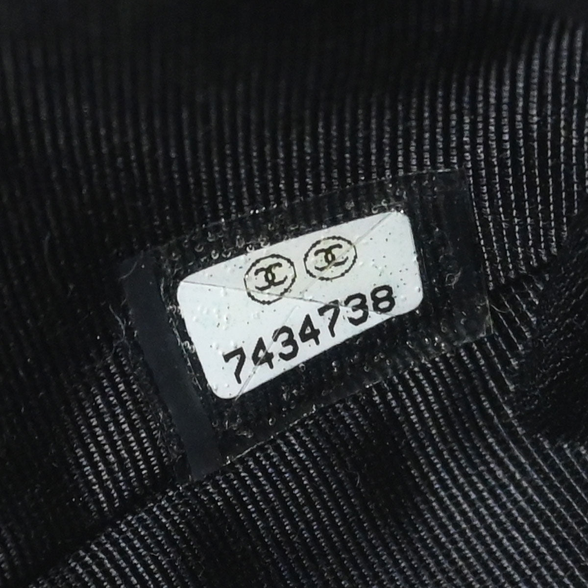 Chanel Black Caviar Skin Handbag