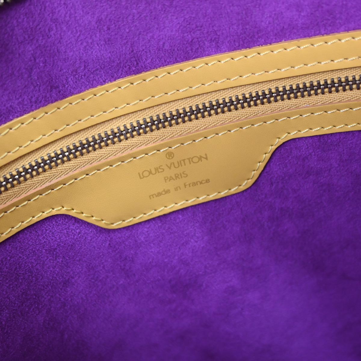 Louis Vuitton Yellow Epi Saint Jacques Shopping Tote Bag M52269