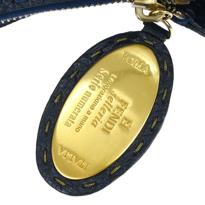 Fendi Navy Hobo Handbag