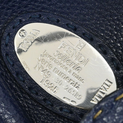 Fendi Navy Hobo Handbag