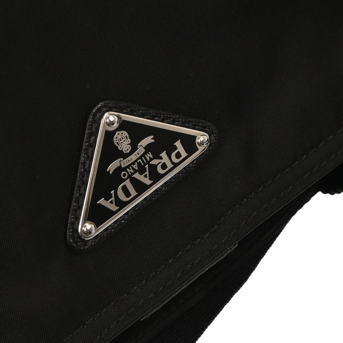 Prada Black Nylon 2way Shoulder Tote Bag