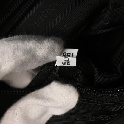 Prada Black Nylon 2way Shoulder Tote Bag