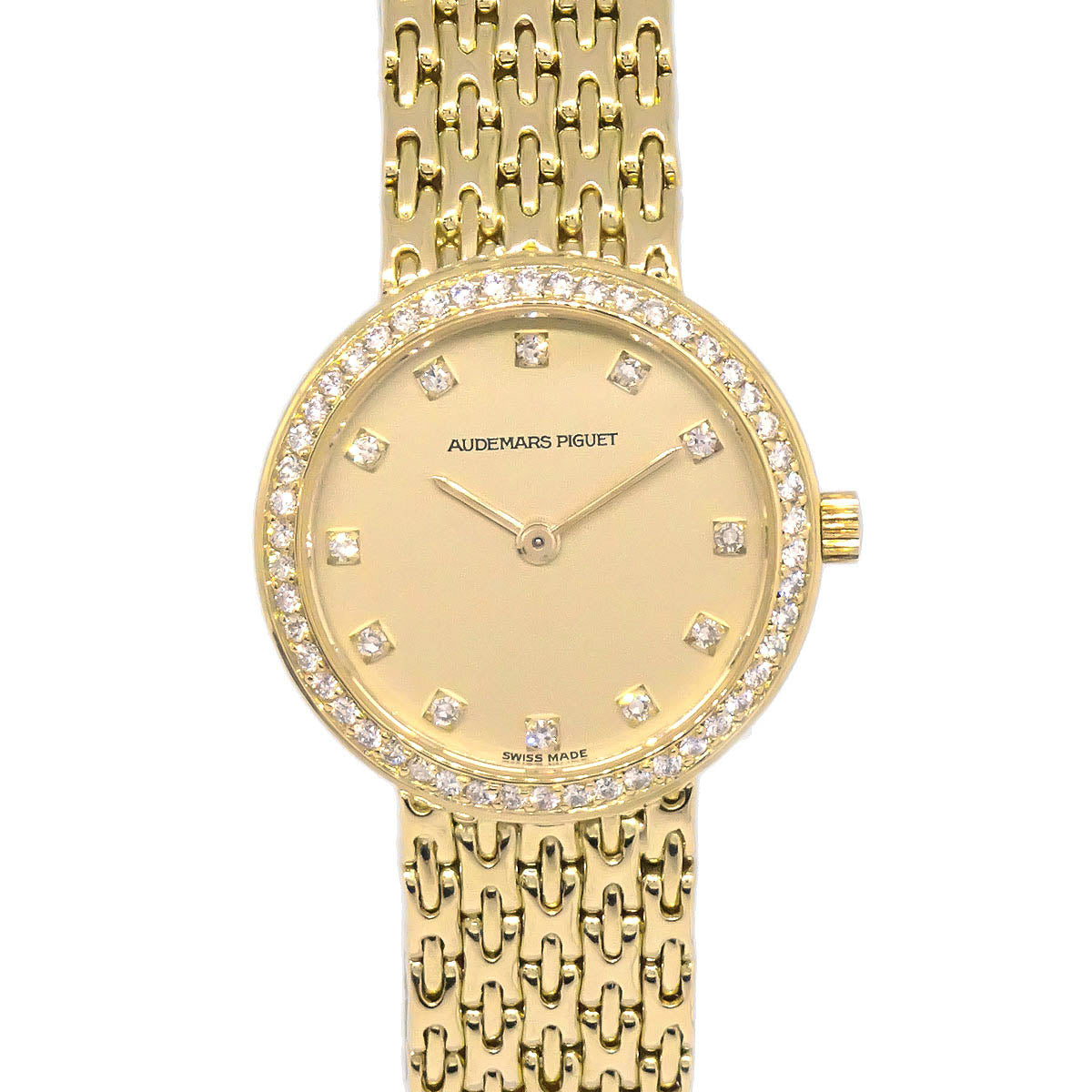 Audemars Piguet Ref.79205 Manual-winding Watch Diamond 18KYG