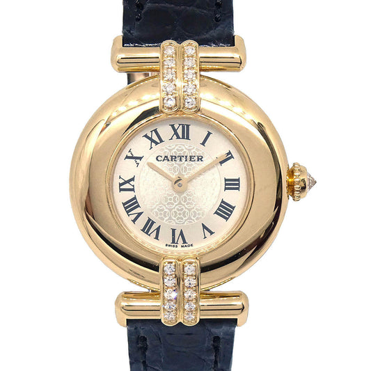 Cartier * Must Colisee Ref.1980 Quartz Watch 18KYG