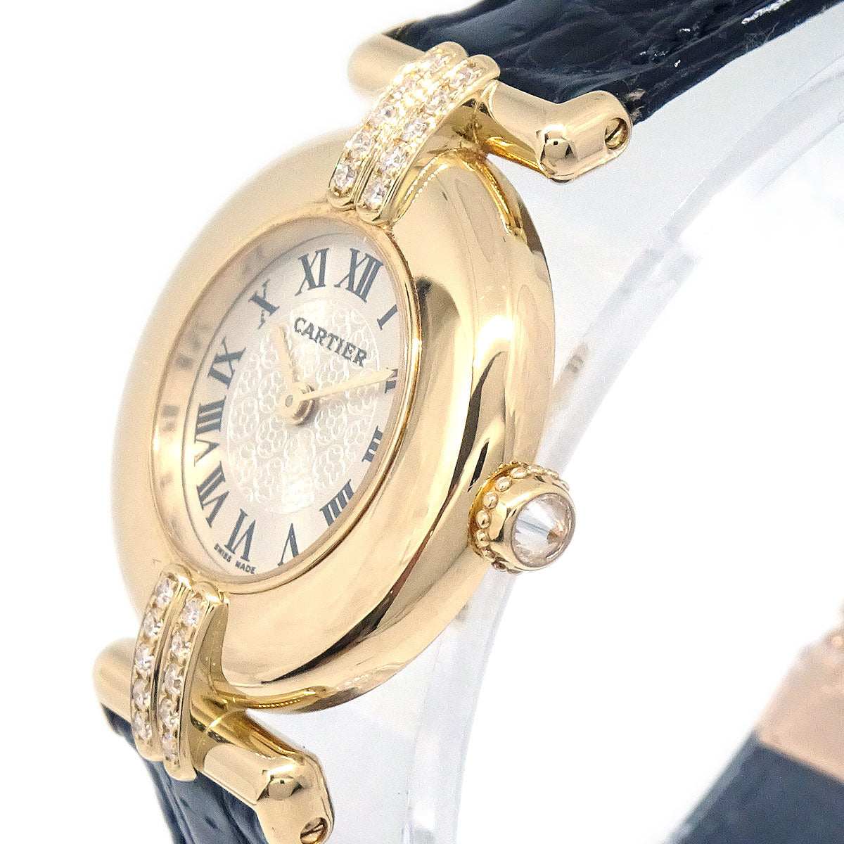 Cartier * Must Colisee Ref.1980 Quartz Watch 18KYG