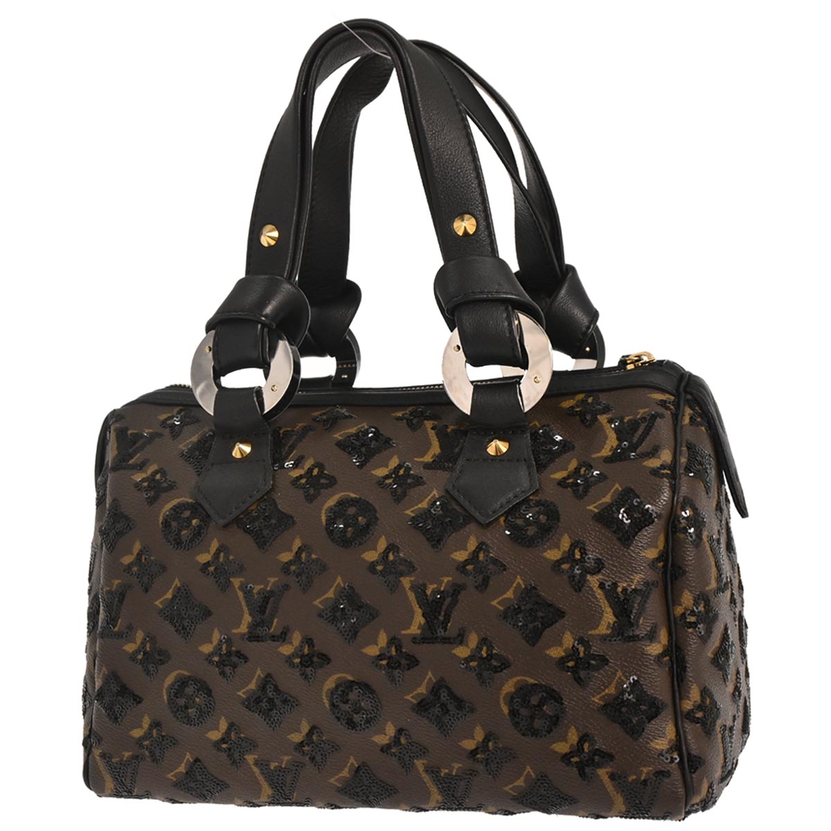 Louis Vuitton Monogram Eclipse Speedy 30 Handbag M40243
