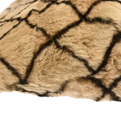 Chanel* Brown Rabbit Fur Tote Handbag