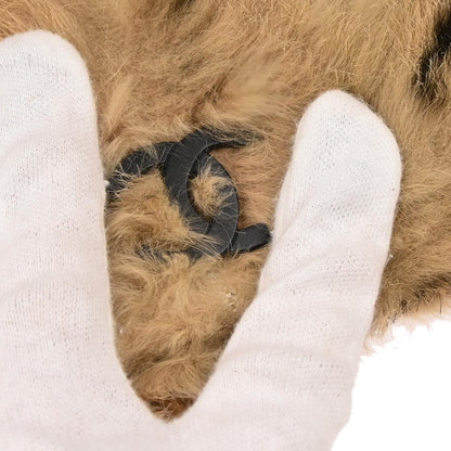 Chanel* Brown Rabbit Fur Tote Handbag