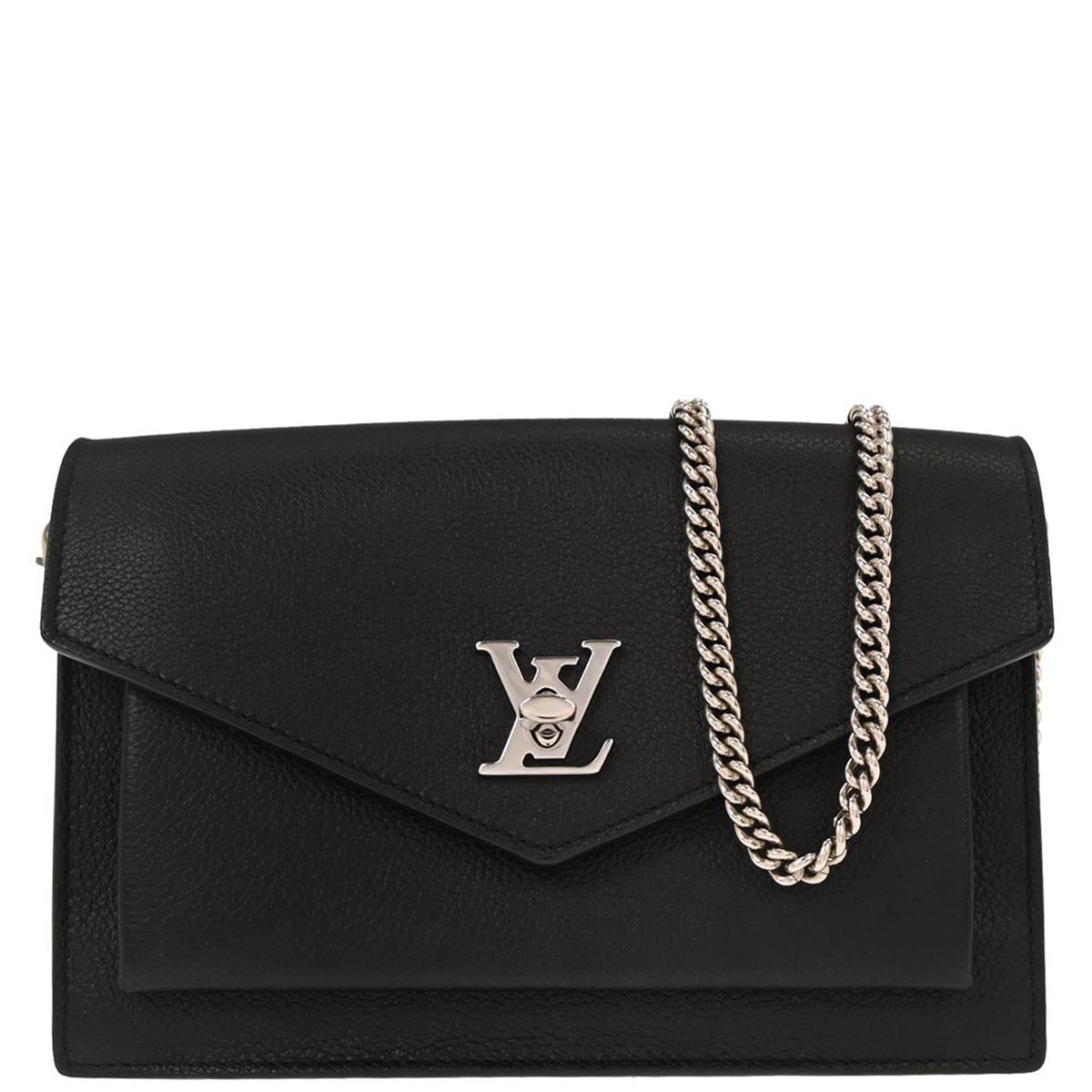 Louis Vuitton Black Pochette Lockme Shoulder Bag M63471