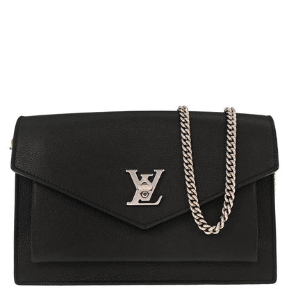 Louis Vuitton Black Pochette Lockme Shoulder Bag M63471