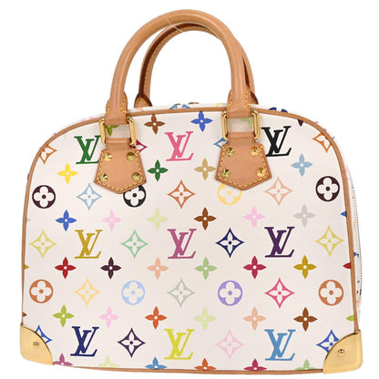 Louis Vuitton White Monogram Multicolor Trouville Handbag M92663
