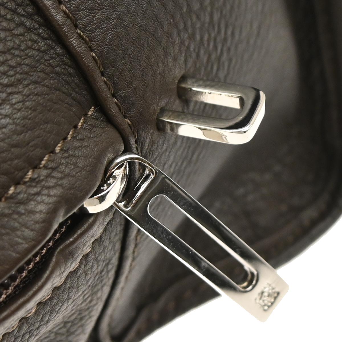 Loewe Brown Leather Amazona 36 Handbag