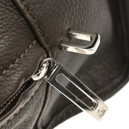 Loewe Brown Leather Amazona 36 Handbag