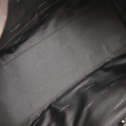 Loewe Brown Leather Amazona 36 Handbag