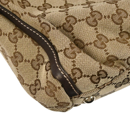 Gucci Brown GG Abbey D Ring Tote Bag