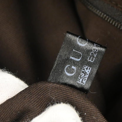 Gucci Brown GG Abbey D Ring Tote Bag