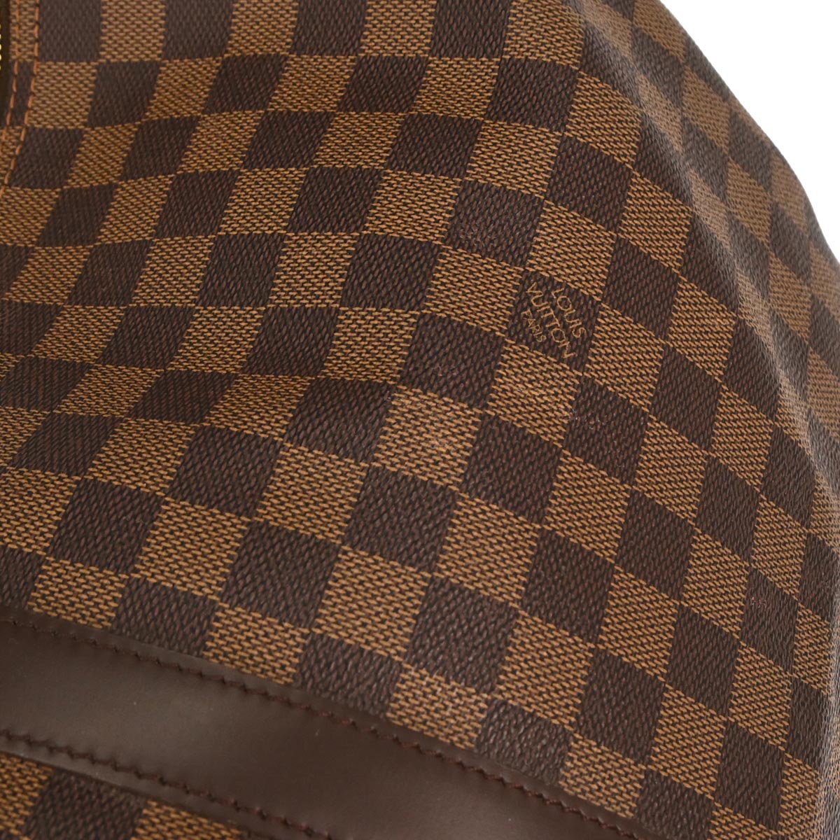 Louis Vuitton Damier Keepall Bandouliere 55 Duffle Bag N41414
