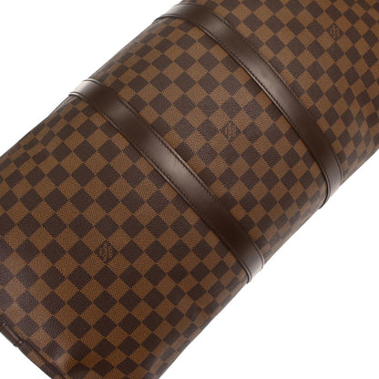 Louis Vuitton Damier Keepall Bandouliere 55 Duffle Bag N41414